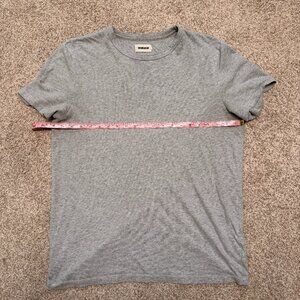 Taylor Stitch Organic Cotton Tee 42 - Heather Gray - Essential Basic